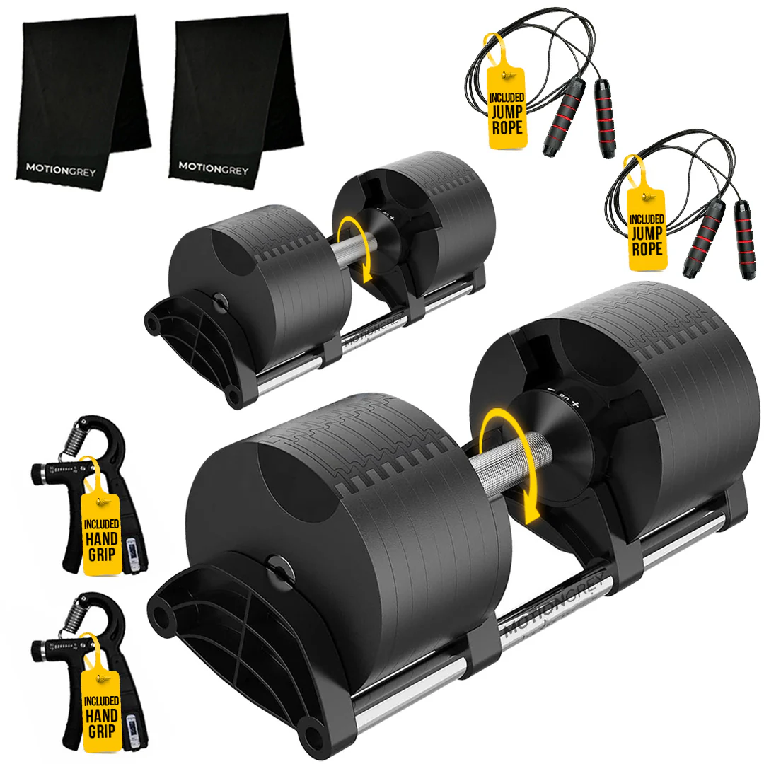 MotionGrey Adjustable Dumbbells - Image 4