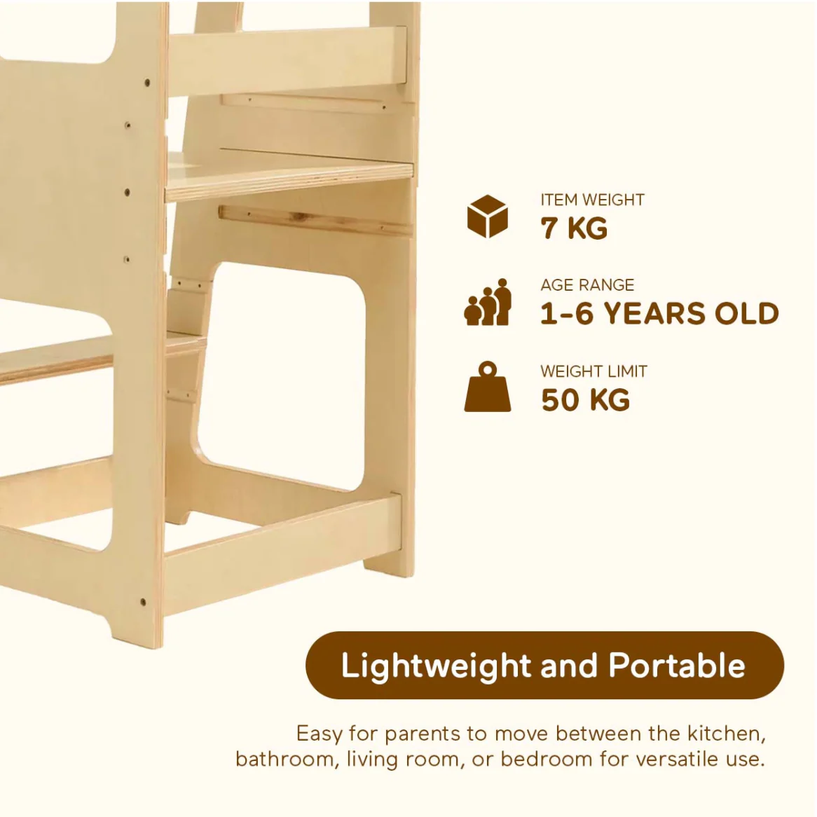 Blessy Baby Learning Tower - Image 4
