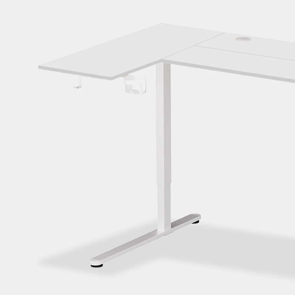 ErgoPro L Shape Standing Desk (Reversible Table Top) - Image 3