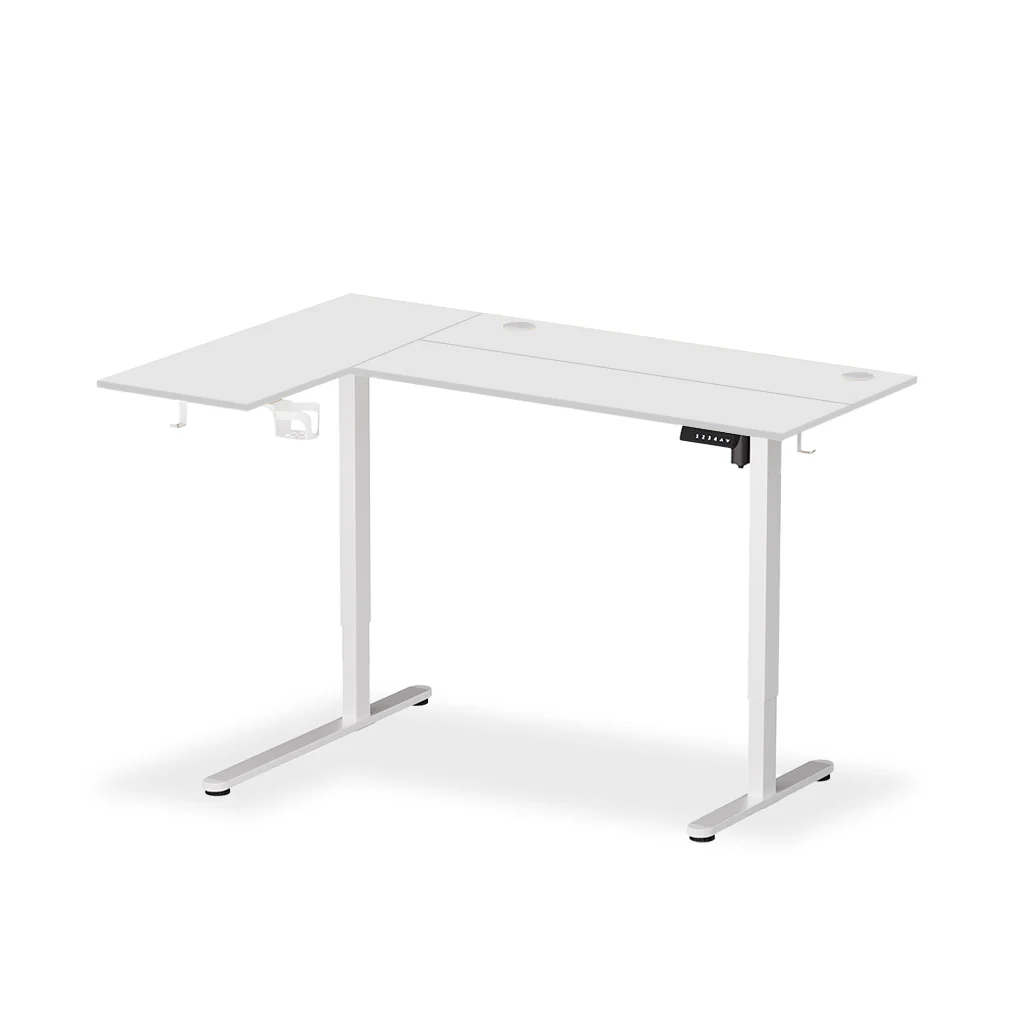 ErgoPro L Shape Standing Desk (Reversible Table Top) - Image 9
