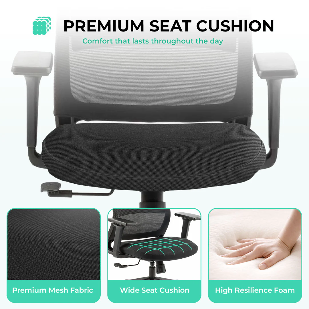 NovaCloud Ergonomic Office Chair - Image 4