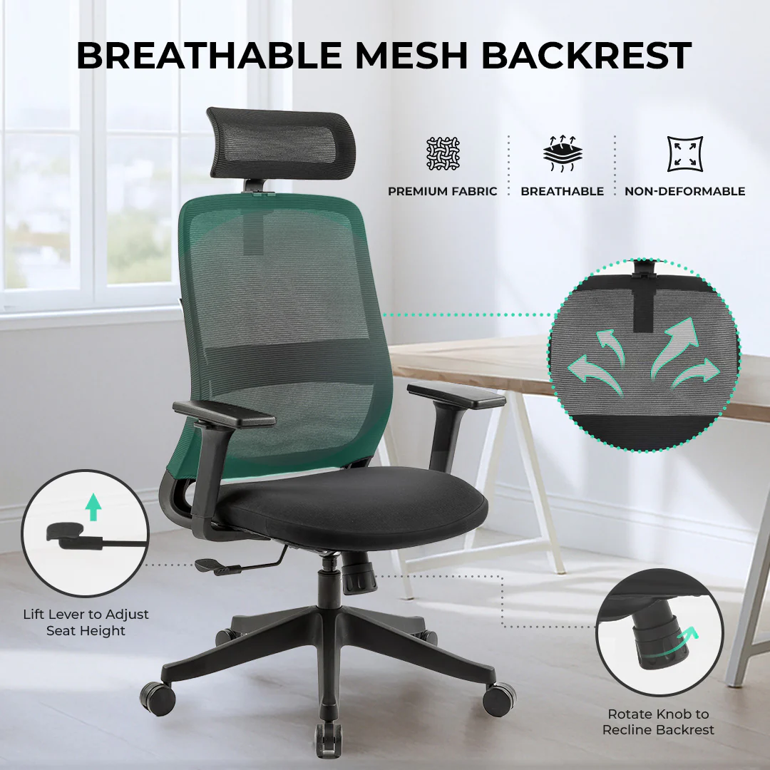 NovaCloud Ergonomic Office Chair - Image 6