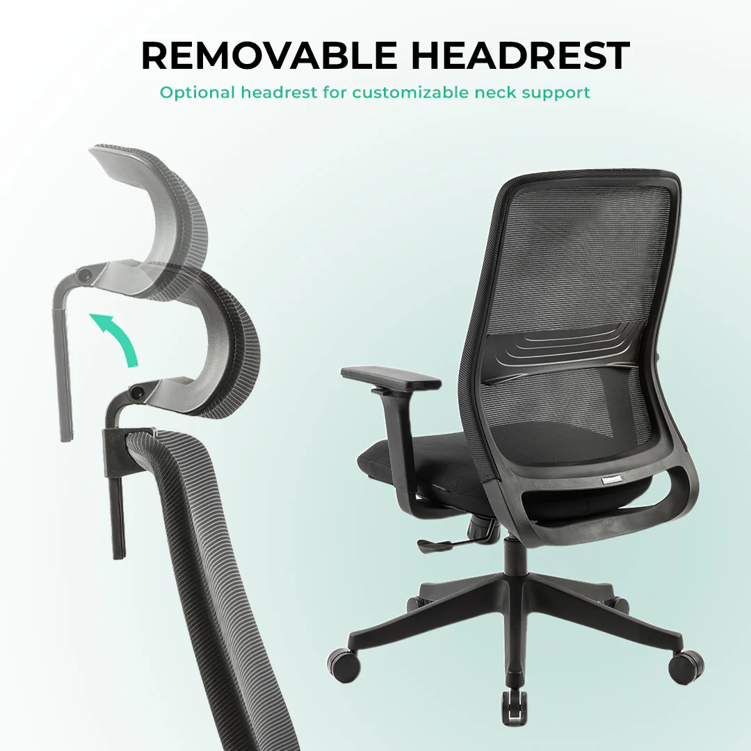 NovaCloud Ergonomic Office Chair - Image 7