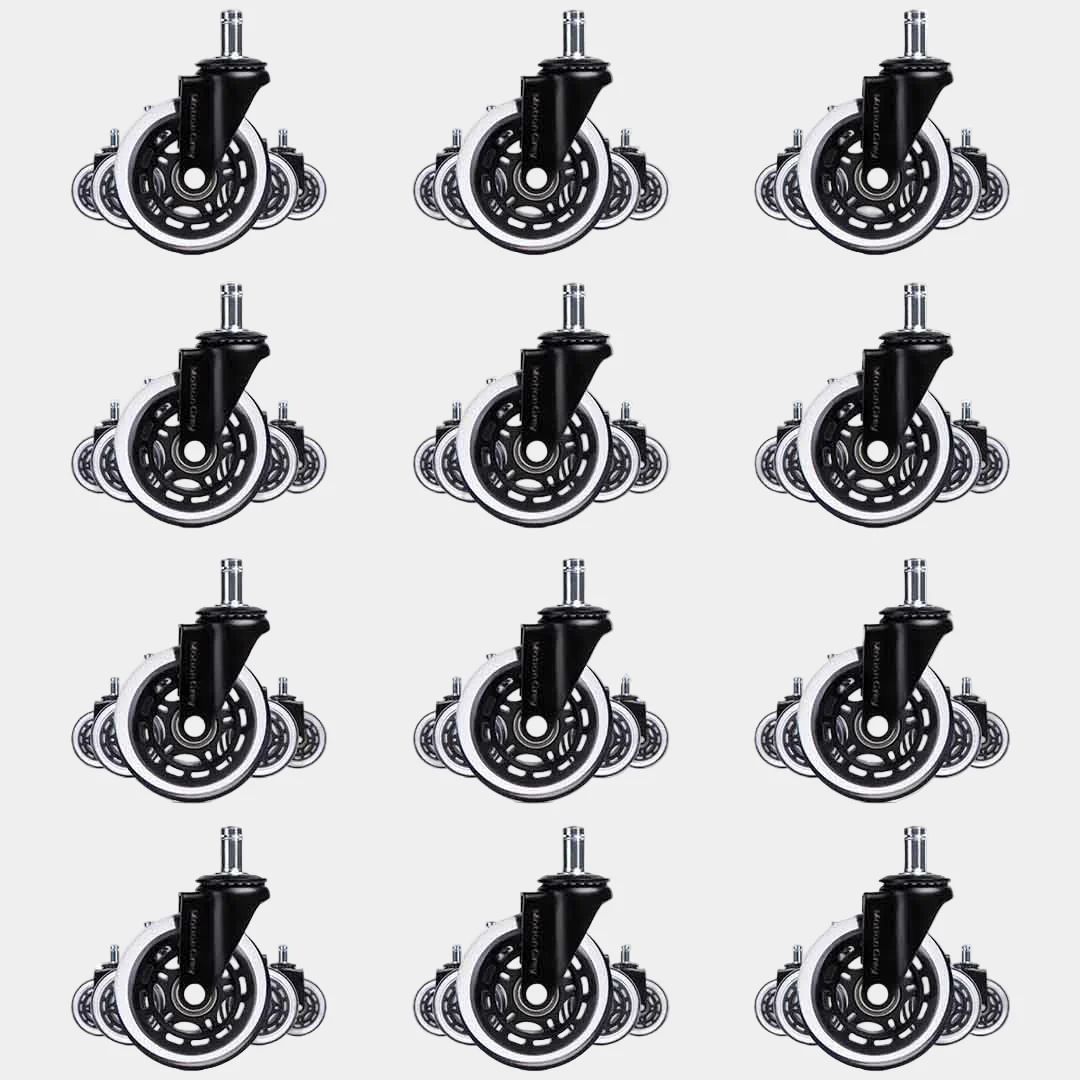 Motion SmoothGlide - Rollerblade Wheels for Office Chair (wholesale) - Image 5