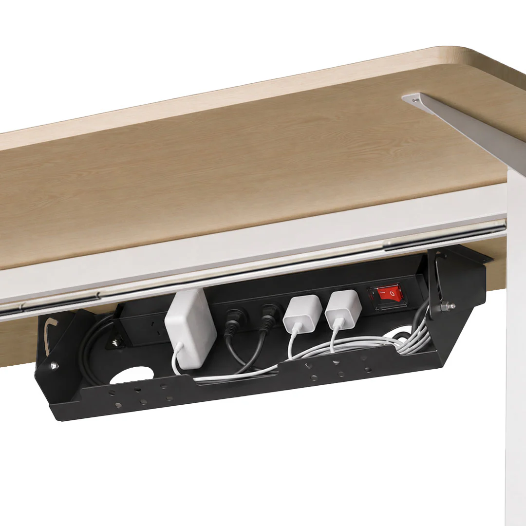 Motion Under Desk Cord Organizer Cable Tray Pro