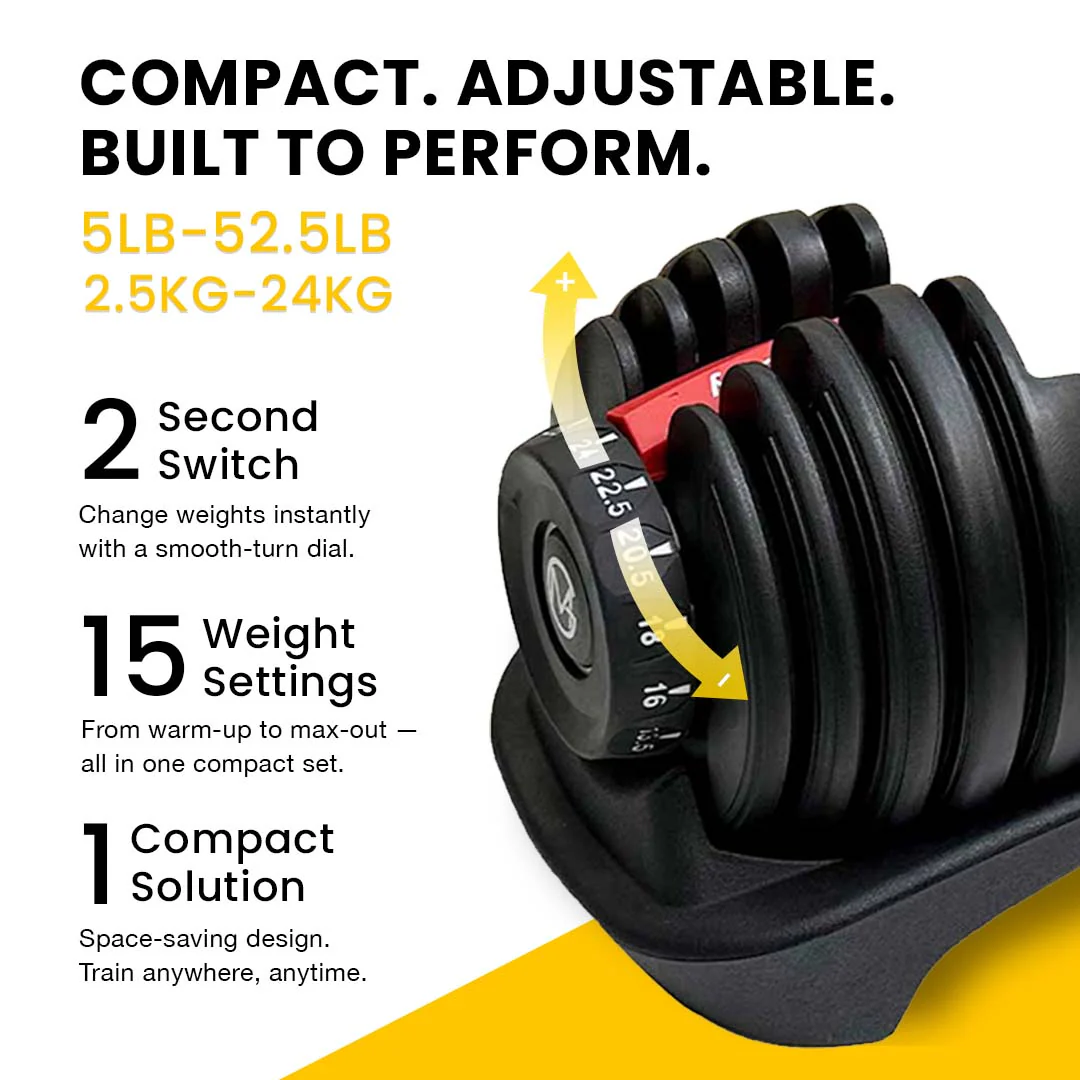 MotionGrey Adjustable Dumbbells - Image 23