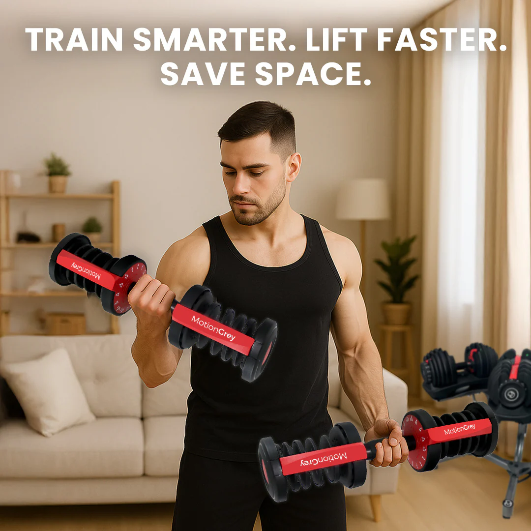 MotionGrey Adjustable Dumbbells - Image 27