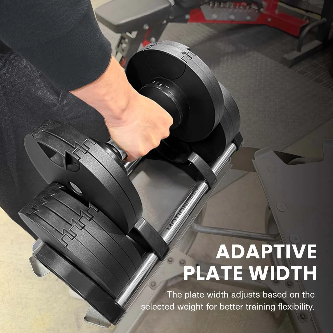 MotionGrey Adjustable Dumbbells V3 - Image 3