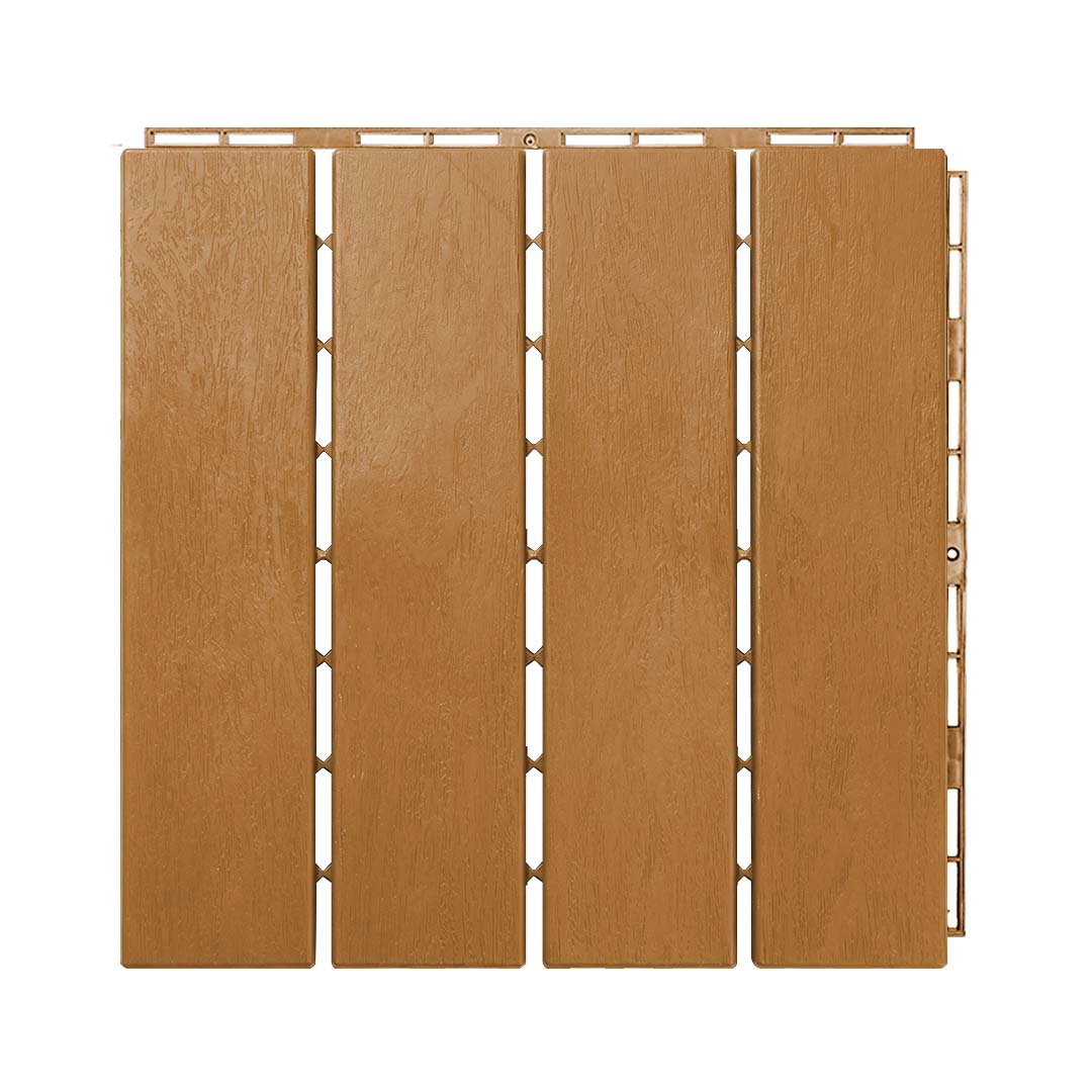 MotionGrey Interlocking 4 Slat Deck Tiles – Waterproof Outdoor Patio Flooring - Image 6