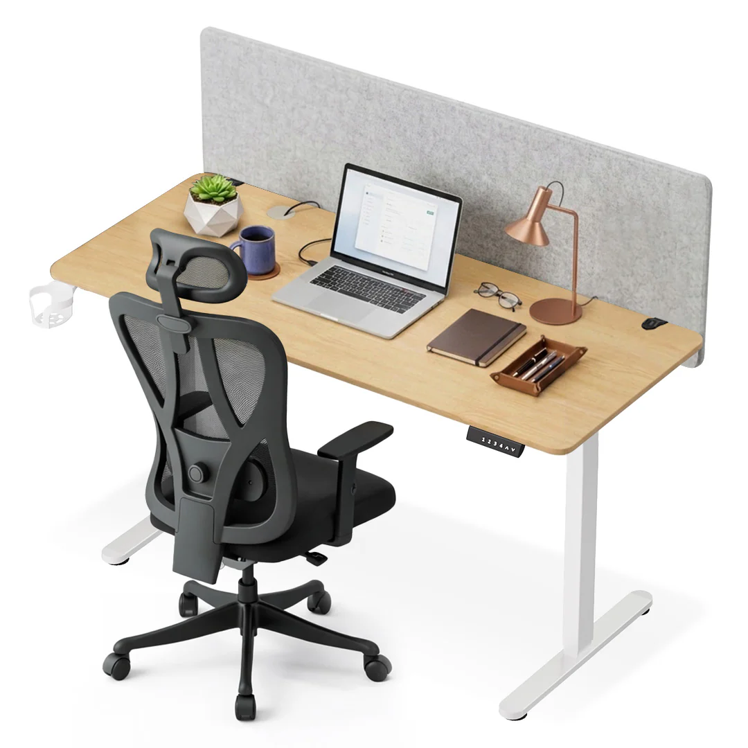 MotionGrey Desk Privacy Panel – Desk Modesty Panel for Standing Desks - Image 3