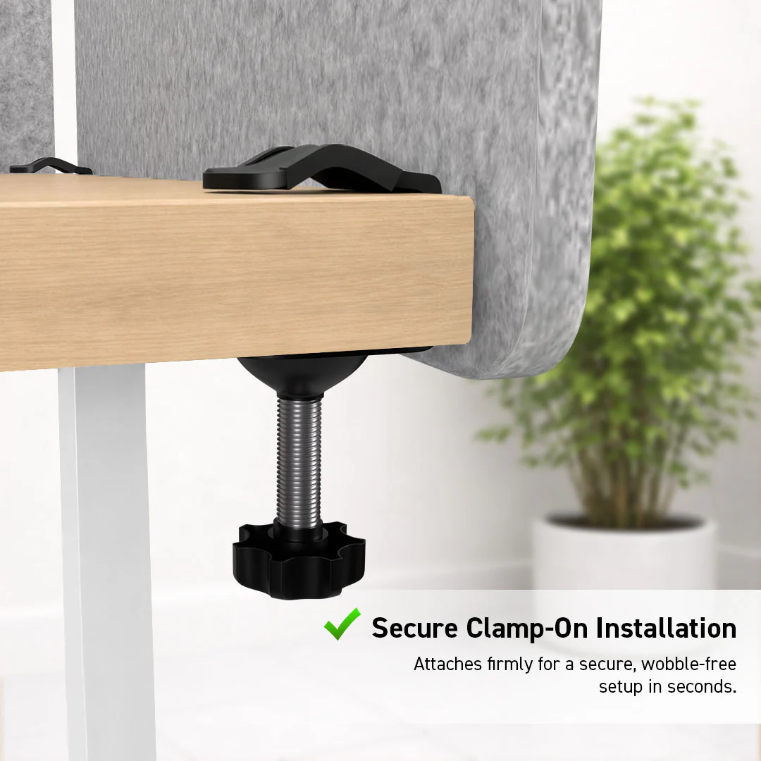 MotionGrey Desk Privacy Panel – Desk Modesty Panel for Standing Desks - Image 8