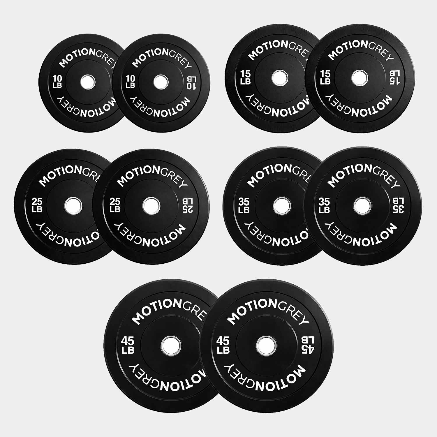MotionGrey Dumbbell Plates (Set of 2) - Image 8