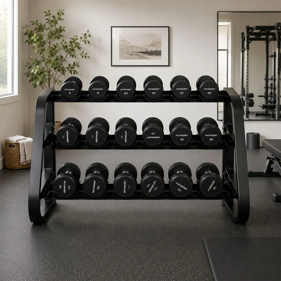 MotionGrey Fixed Dumbbell Rack - Image 3